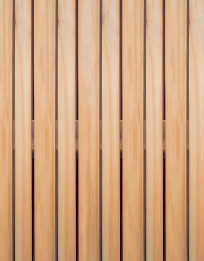 Co2 Redwood Contemporary Fencing Slatted